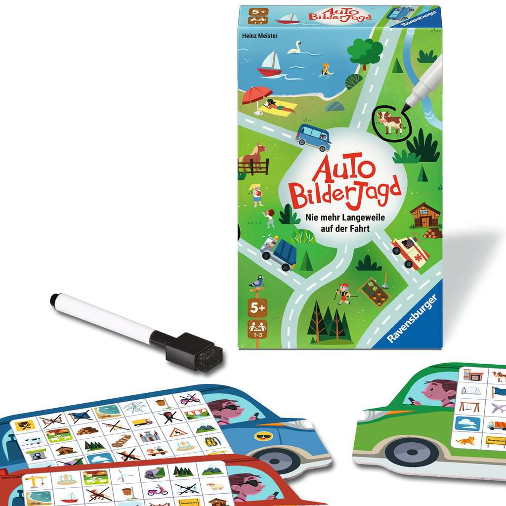 Spiel Ravensburger Mitbringspiel: Auto-Bilderjagd