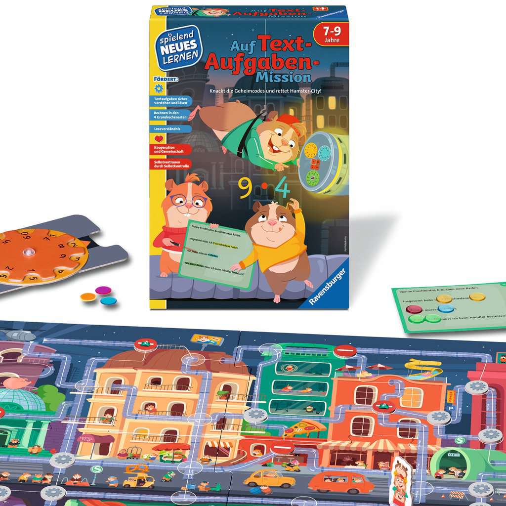 Spiel Ravensburger Auf Textaufgaben-Mission