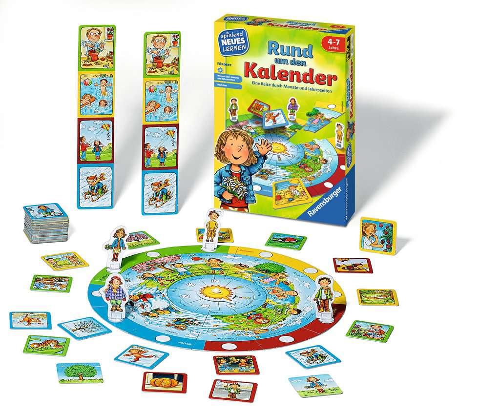 Spiel Ravensburger Rund um den Kalender
