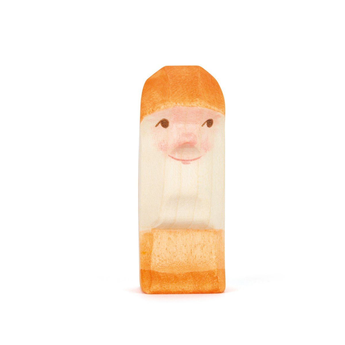 Holztiere & Figuren Ostheimer Holzspielzeug Zwerg orange