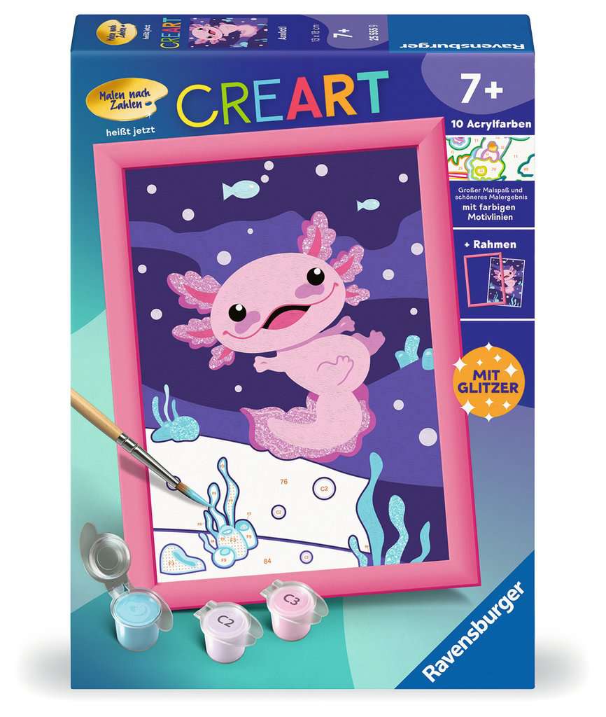 Malen Ravensburger CREART: Axolotl
