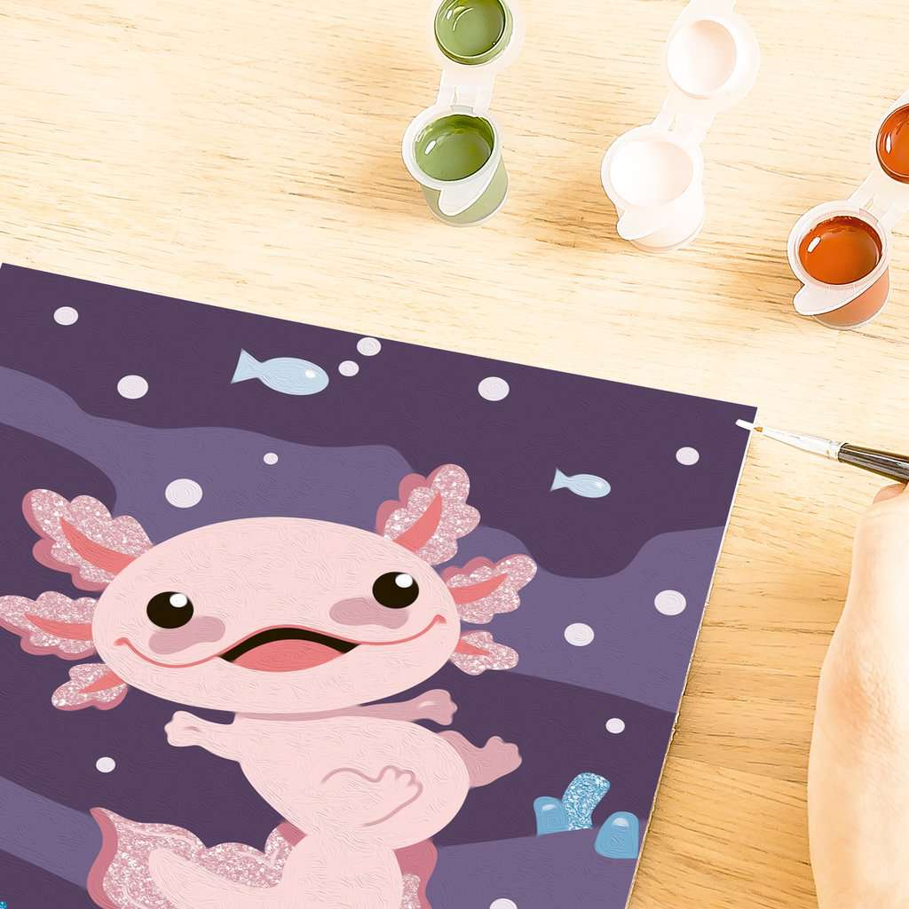 Malen Ravensburger CREART: Axolotl
