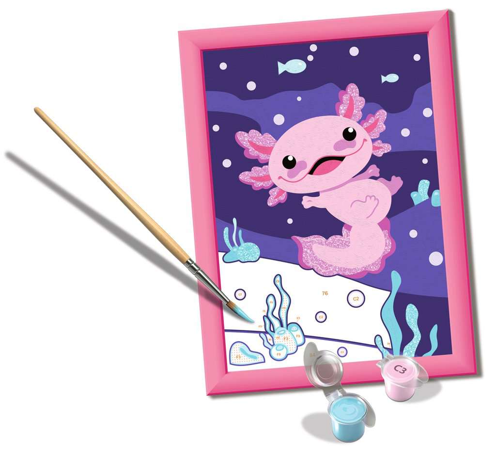 Malen Ravensburger CREART: Axolotl