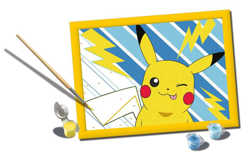 Malen Ravensburger CREART: Freches Pikachu