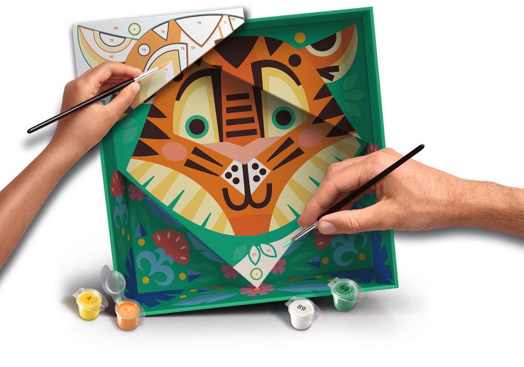 Malen Ravensburger CREART: Do it together / Tiger