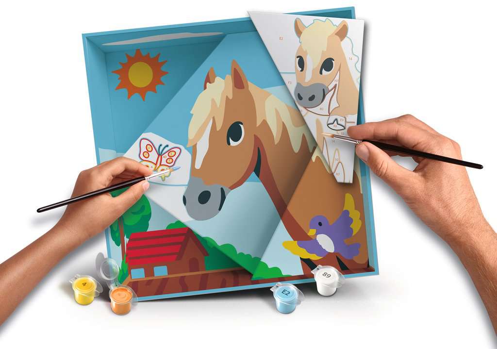 Malen Ravensburger CREART: Do it together / Pferde