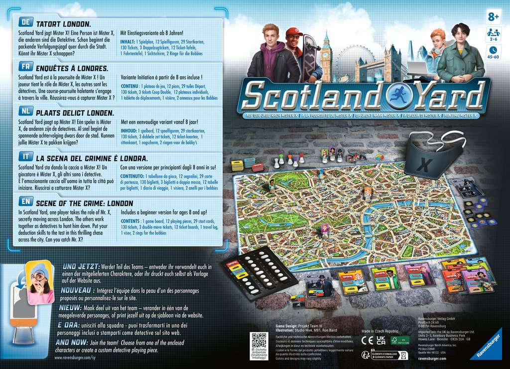 Spiel Ravensburger Scotland Yard