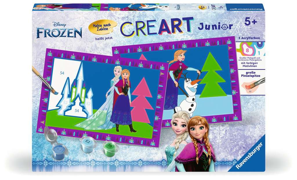 Malen Ravensburger CREART: Die Eiskönigin