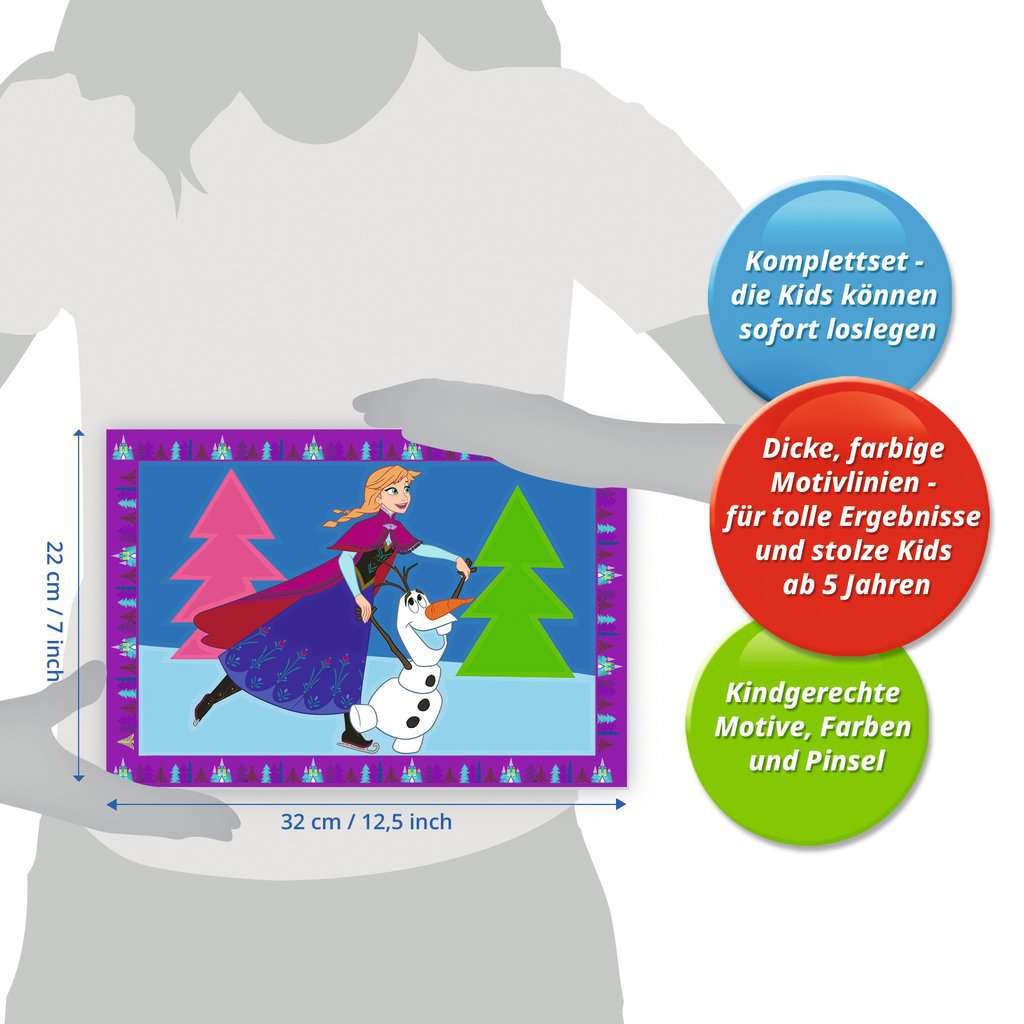 Malen Ravensburger CREART: Die Eiskönigin