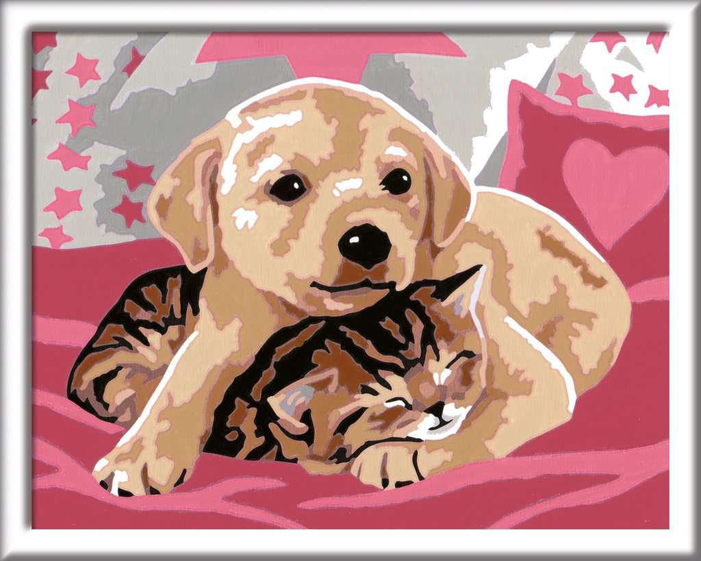 Malen Ravensburger CREART: Beste Freunde