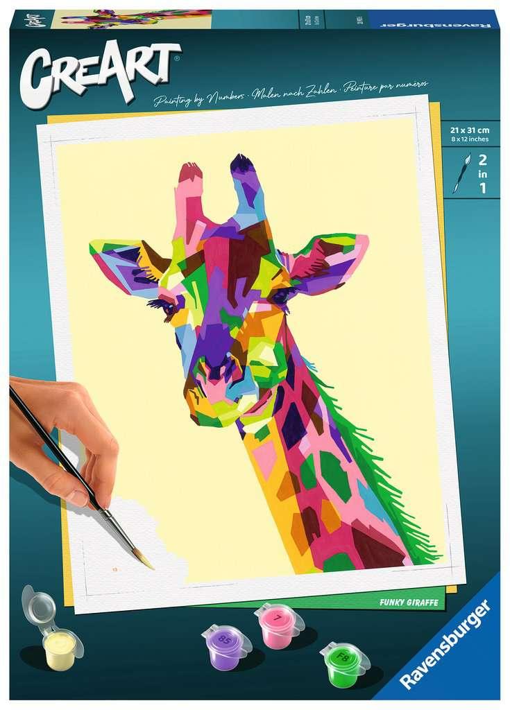 Malen Ravensburger CreArt: Funky Giraffe