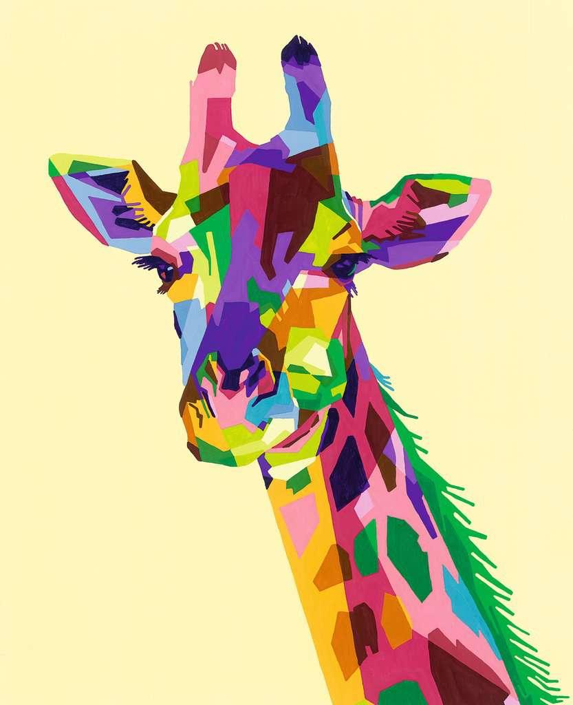 Malen Ravensburger CreArt: Funky Giraffe