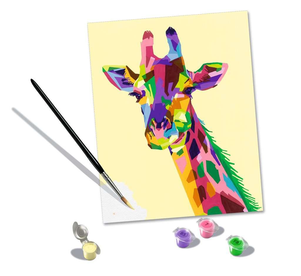 Malen Ravensburger CreArt: Funky Giraffe