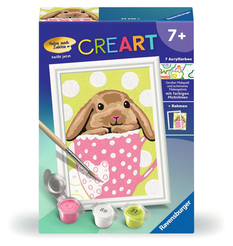 Malen Ravensburger CREART: Süßes Schlappohr
