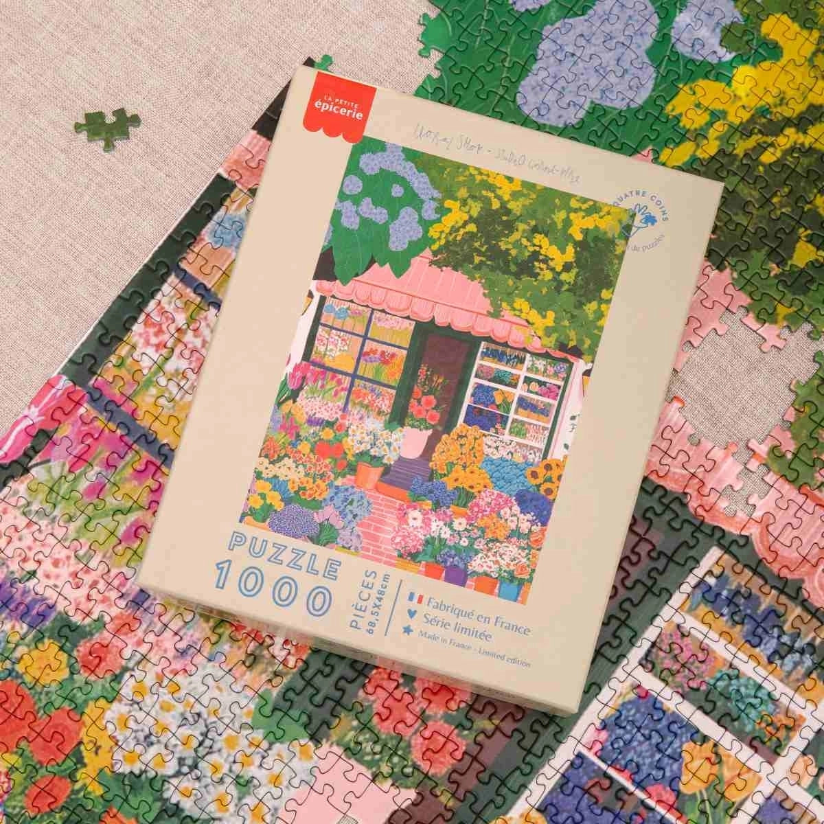 Puzzle Der Blumenladen - 1000 Teile