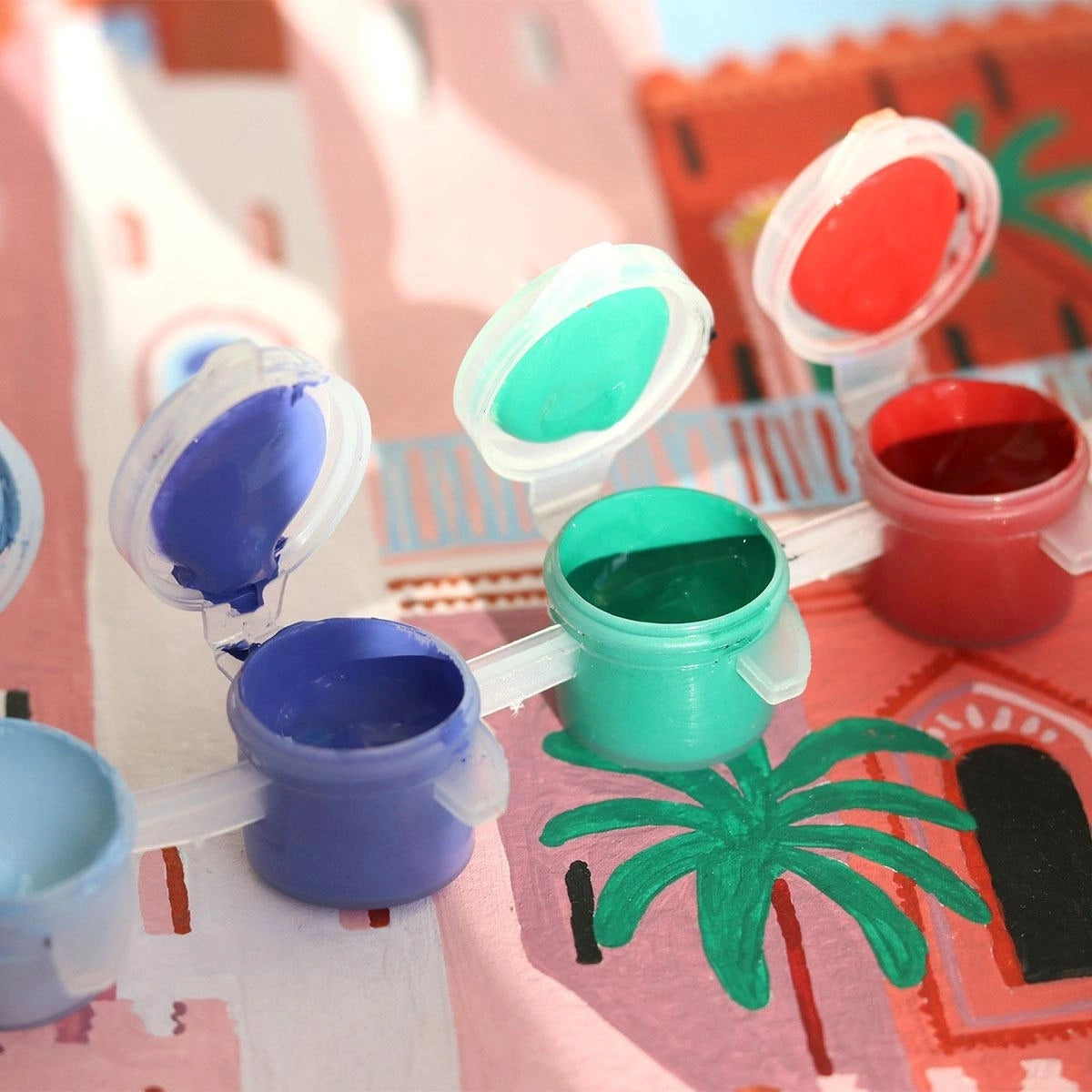 Malen nach Zahlen Set - Marokko
