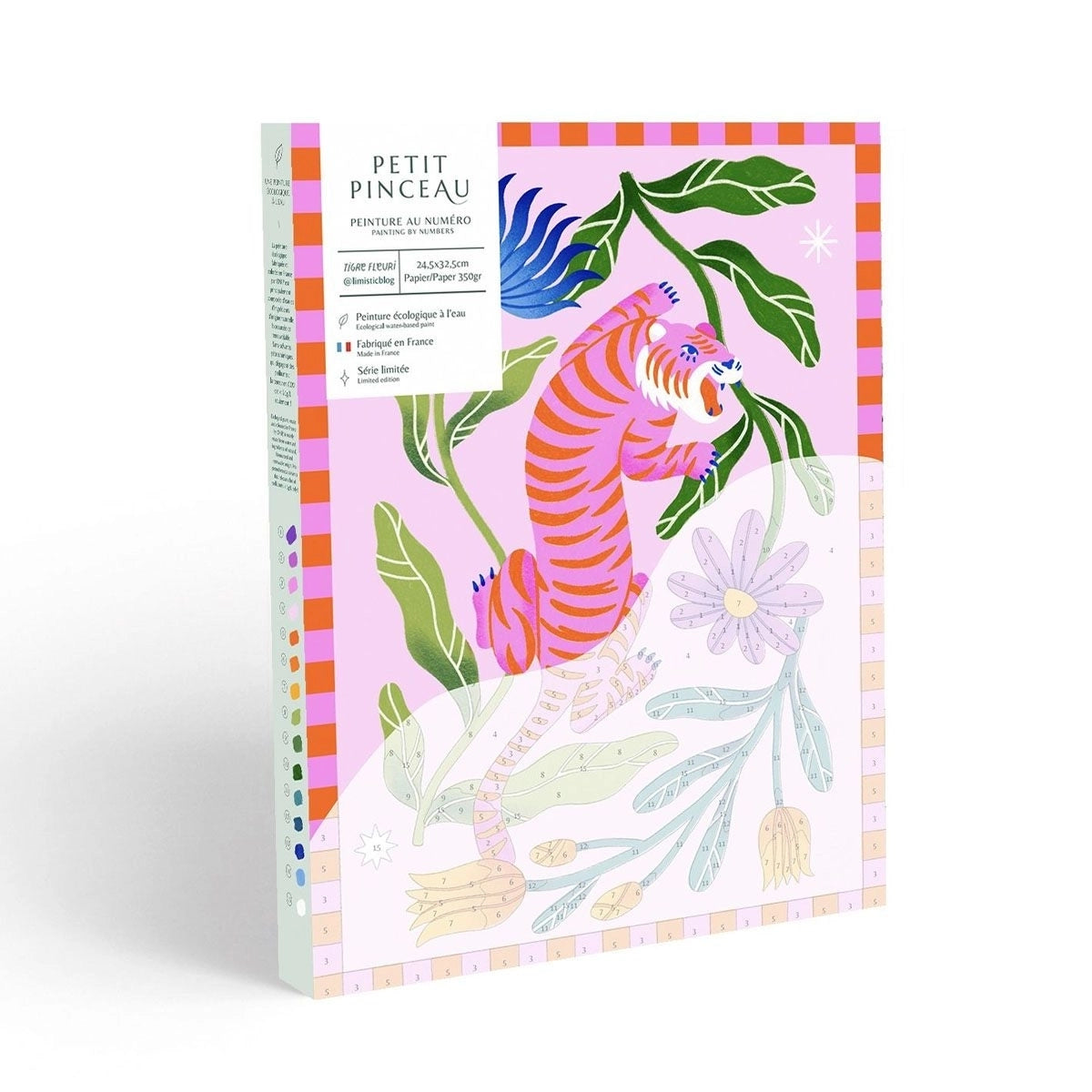 Malen nach Zahlen Set - Pink Tiger