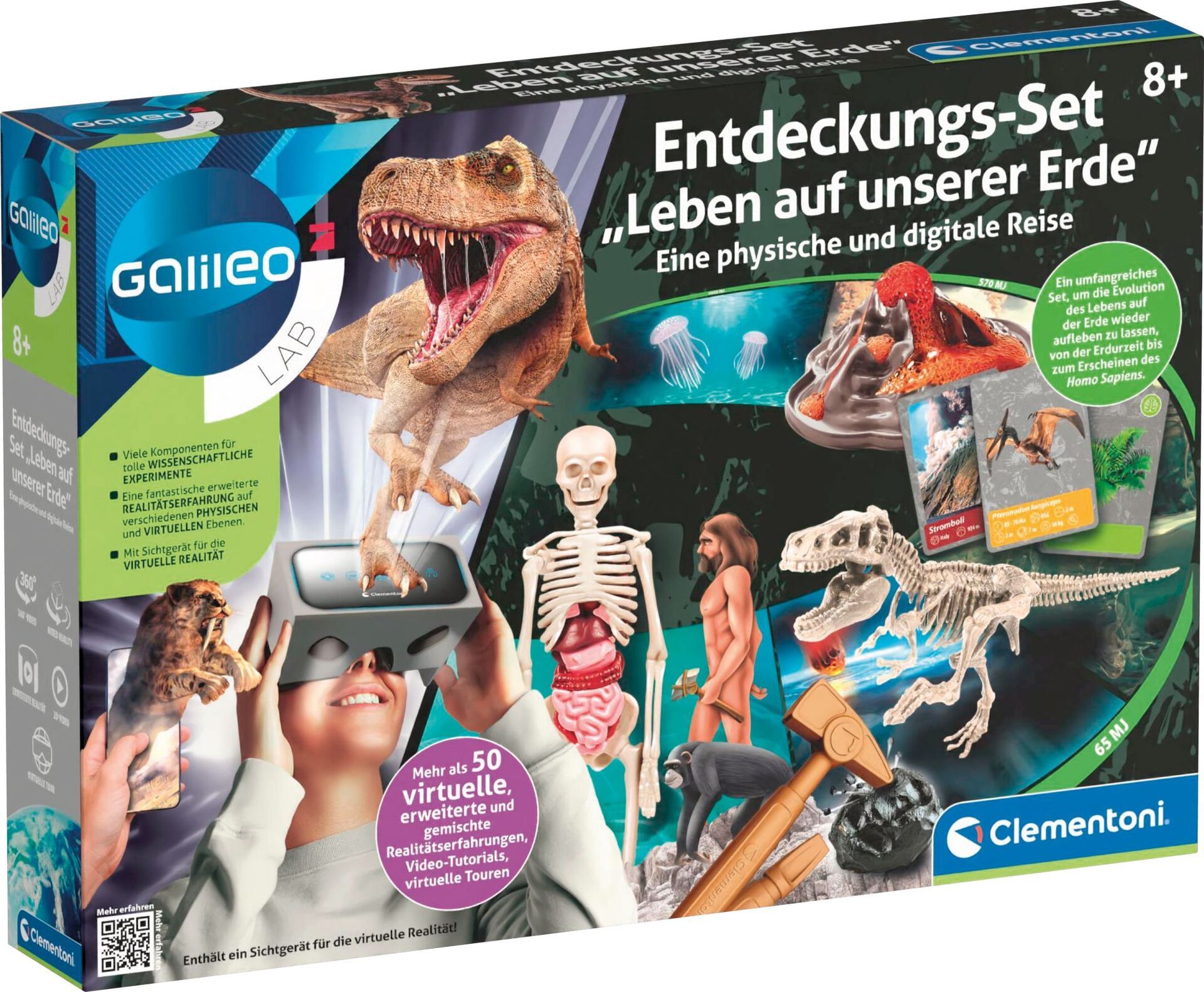 Experiment Clementoni Entdeckungs-Set „Leben auf unserer Erde