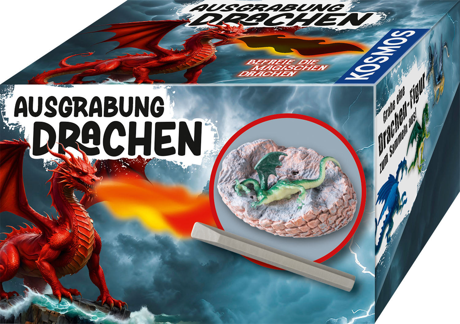 Experiment KOSMOS Magisches Drachen-Ei Ausgrabungsset