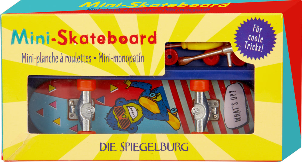 Krimskrams Die Spiegelburg Mini-Skateboard - Bunte Geschenke