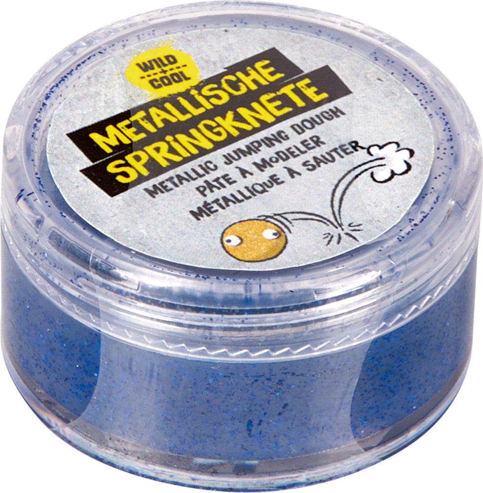 Krimskrams Die Spiegelburg Metallische Springknete - Wild+Cool, sort.