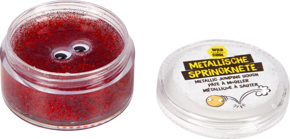 Krimskrams Die Spiegelburg Metallische Springknete - Wild+Cool, sort.