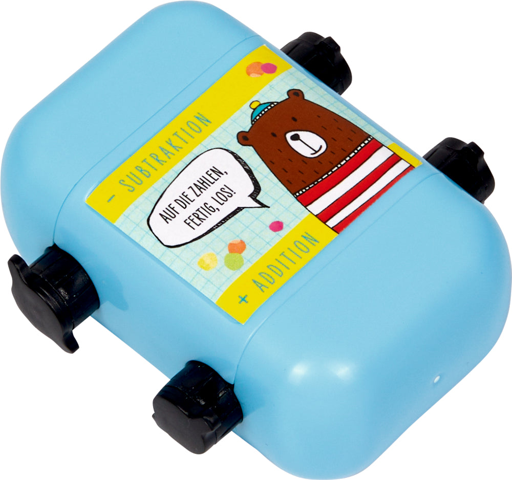 Krimskrams Die Spiegelburg Rechen-Roll-Stempel - Bunte Geschenke