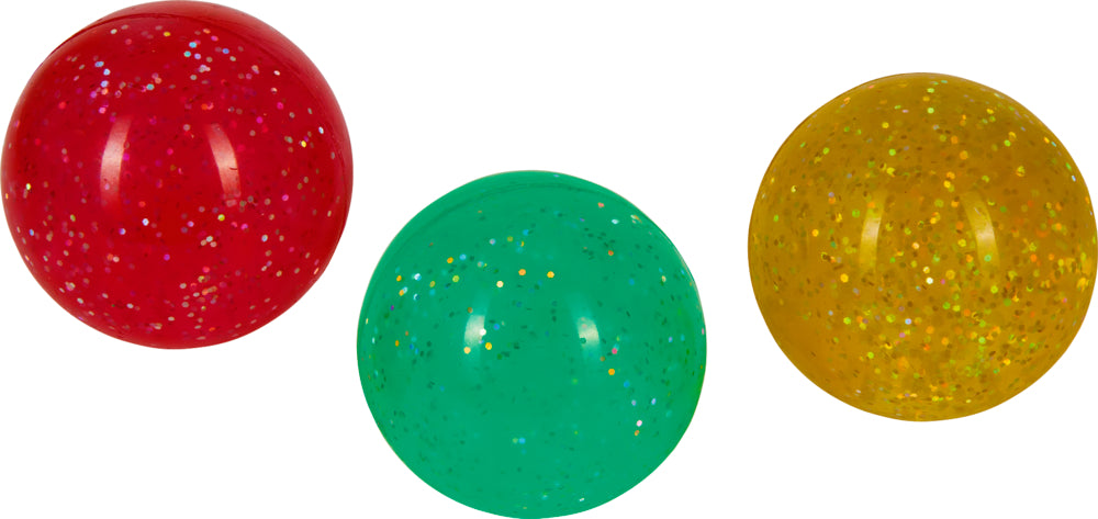 Krimskrams Die Spiegelburg Glitzer-Flummi - Bunte Geschenke, sort.