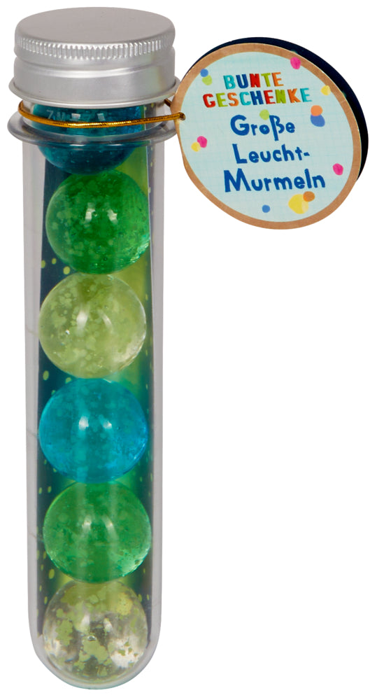 Krimskrams Die Spiegelburg Große Leuchtmurmeln - Bunte Geschenke