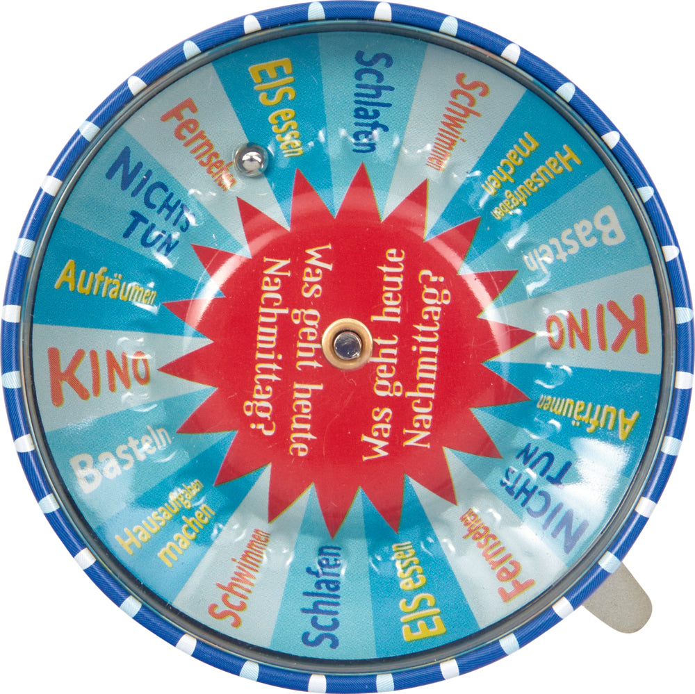 Krimskrams Die Spiegelburg Mini-Roulette Entscheidungshelfer - Bunte Geschenke Blau