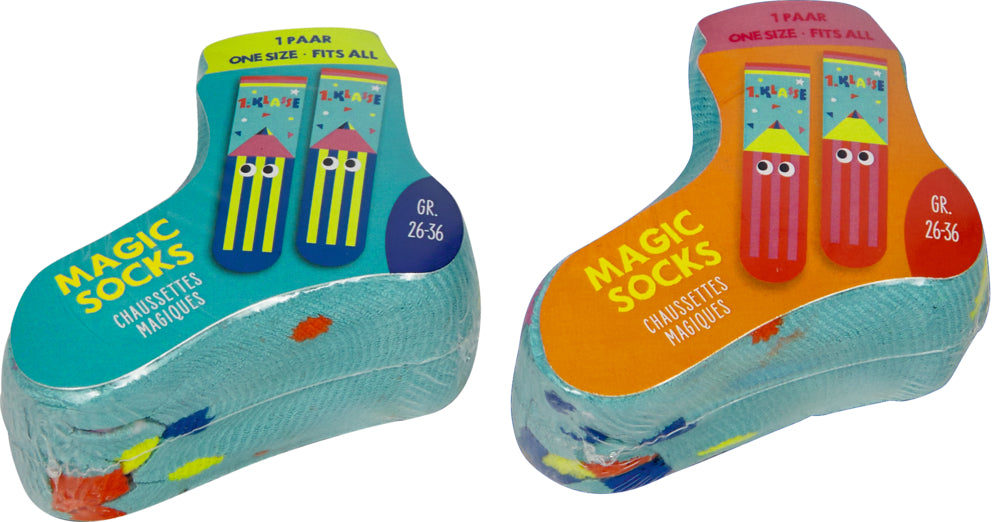 Krimskrams Die Spiegelburg Magic Socks 1. Klasse - Bunte Geschenke (one size / Gr. 26-36)