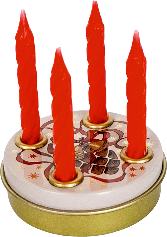 Mini-Adventskranz - Festliche Weihnachten, sortiert