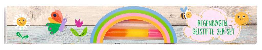 Sonstiges Moses Verlag Regenbogen-Gelstifte 2er Set