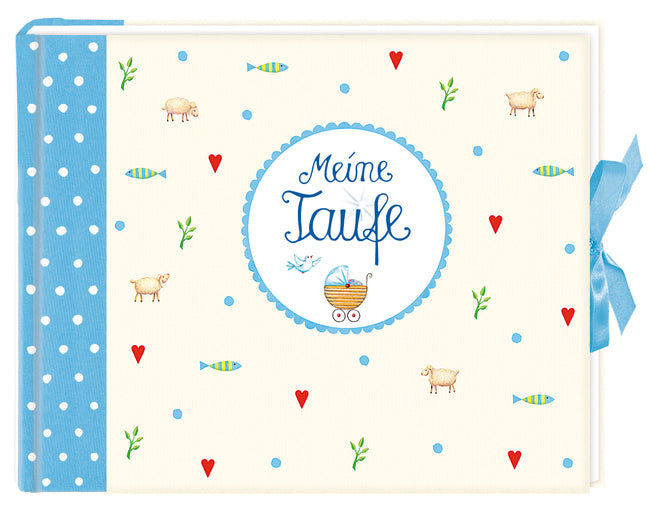 Eintragbuch Coppenrath Verlag Eintragalbum - Meine Taufe, hellblau