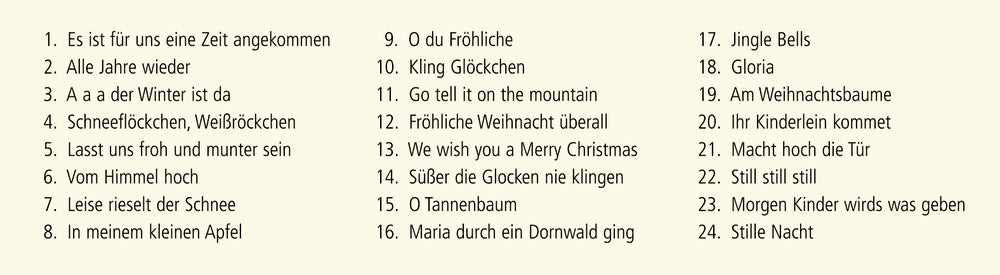 Adventskalender Coppenrath Verlag Fröhliche Weihnacht überall, Sound-Adventskalender