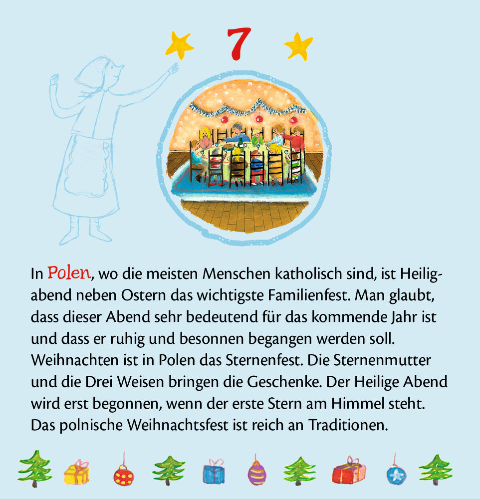 Adventskalender Coppenrath Verlag Weihnachten bei den Kindern der Welt, Zettel-Adventskalender