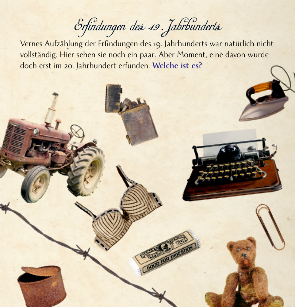 Adventskalender Coppenrath Verlag Weihnachten mit Jules Verne, Zettel-Adventskalender