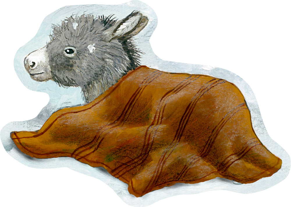 Adventskalender Coppenrath Verlag Eselchen im Winterwald, Sticker-Adventskalender