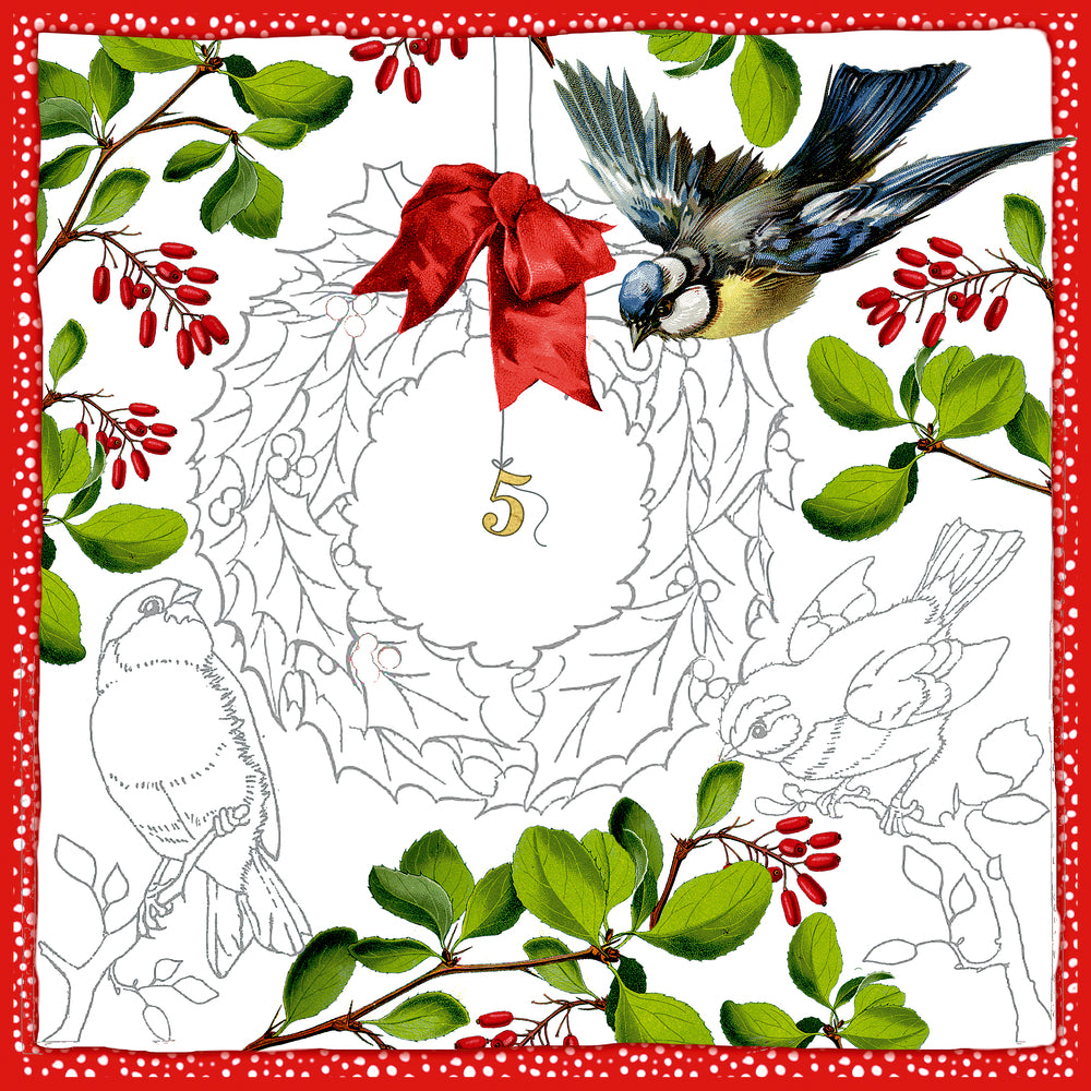 Adventskalender Coppenrath Verlag Nostalgische Weihnachtswelt, Kreativ-Adventskalender