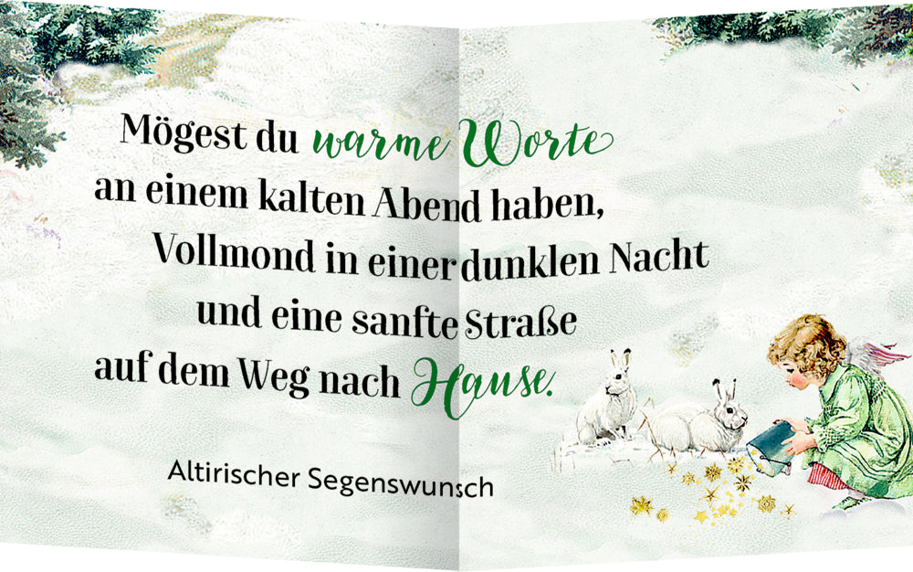 Adventskalender Coppenrath Verlag Nostalgische Weihnachtszeit, Coffee-Table-Adventskalender