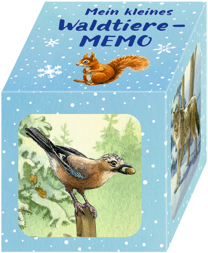 Adventskalender Coppenrath Verlag Die Tiere im Winterwald, Memo-Adventskalender