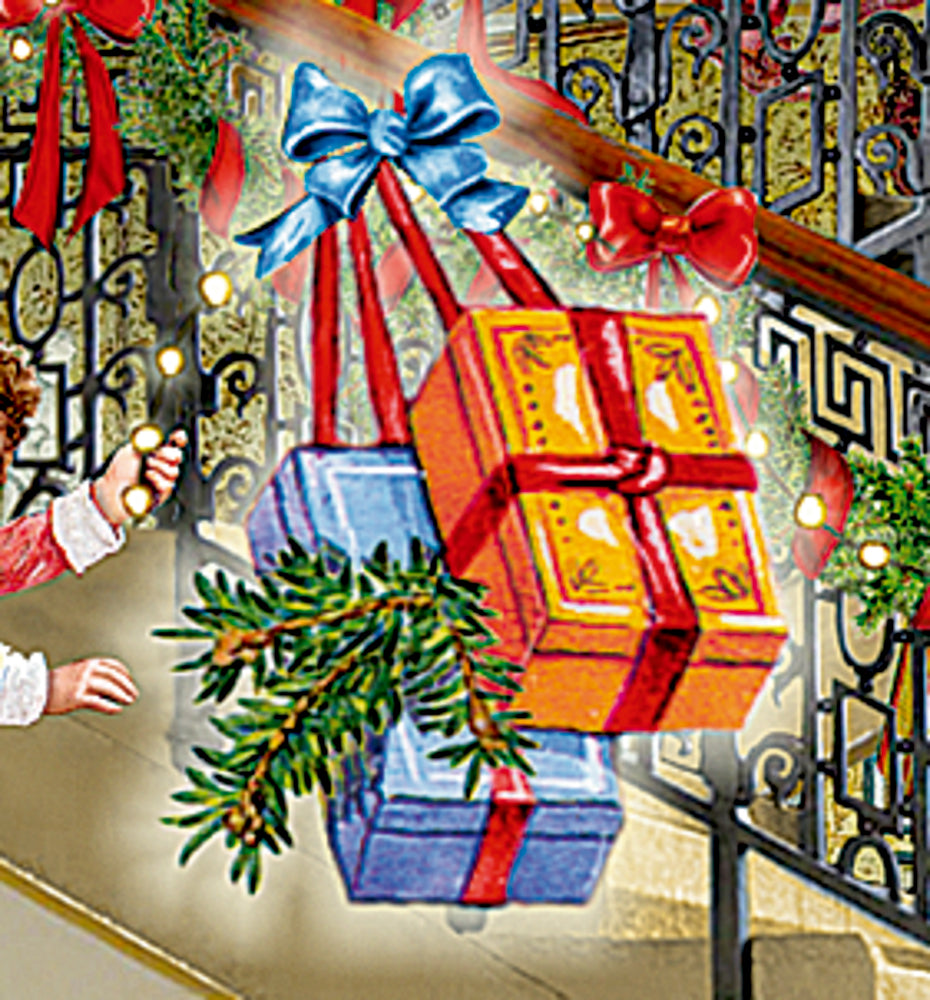 Adventskalender Coppenrath Verlag Im Adventshaus, A3-Wand-Adventskalender (Behr)