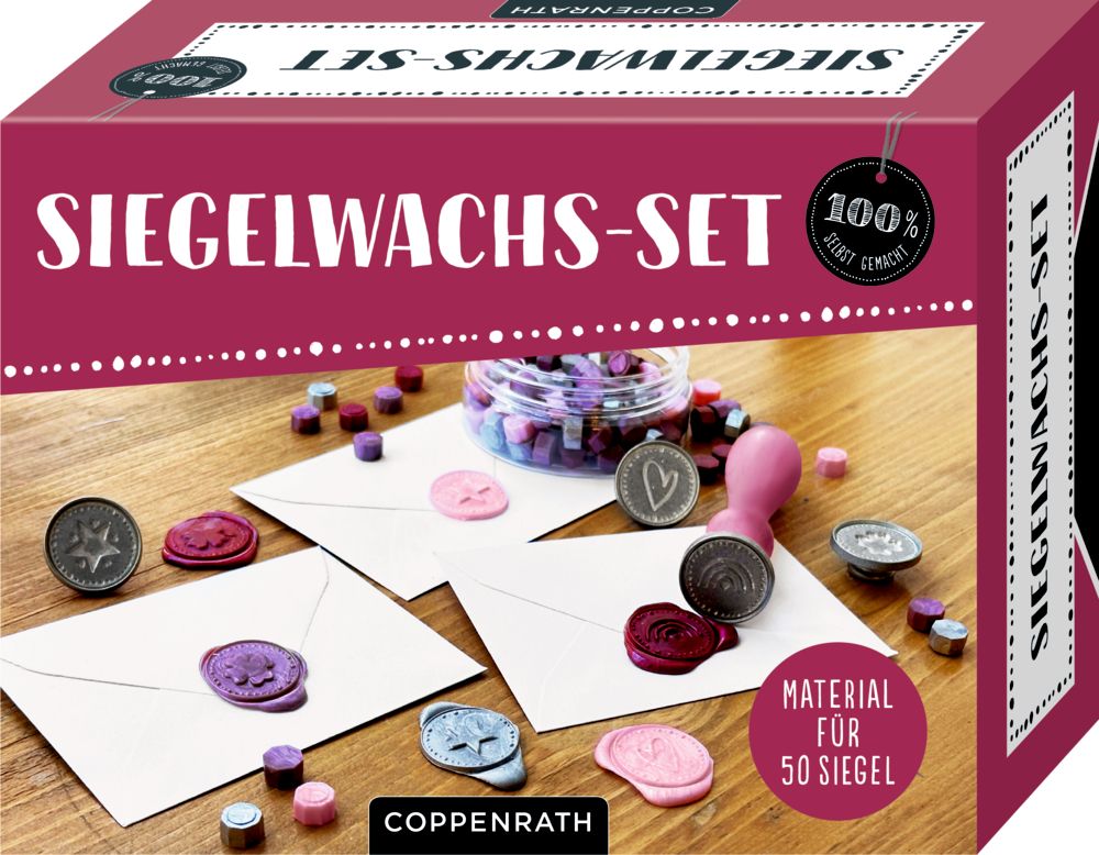 Basteln Coppenrath Verlag Siegelwachs-Set: 100% selbst gemacht