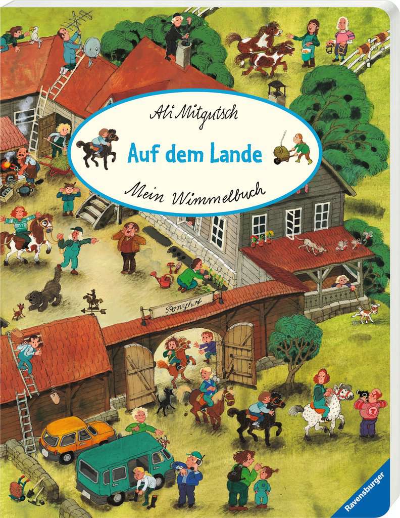 Bilderbuch Ravensburger Mein Wimmelbuch: Auf dem Lande (Ali Mitgutsch)