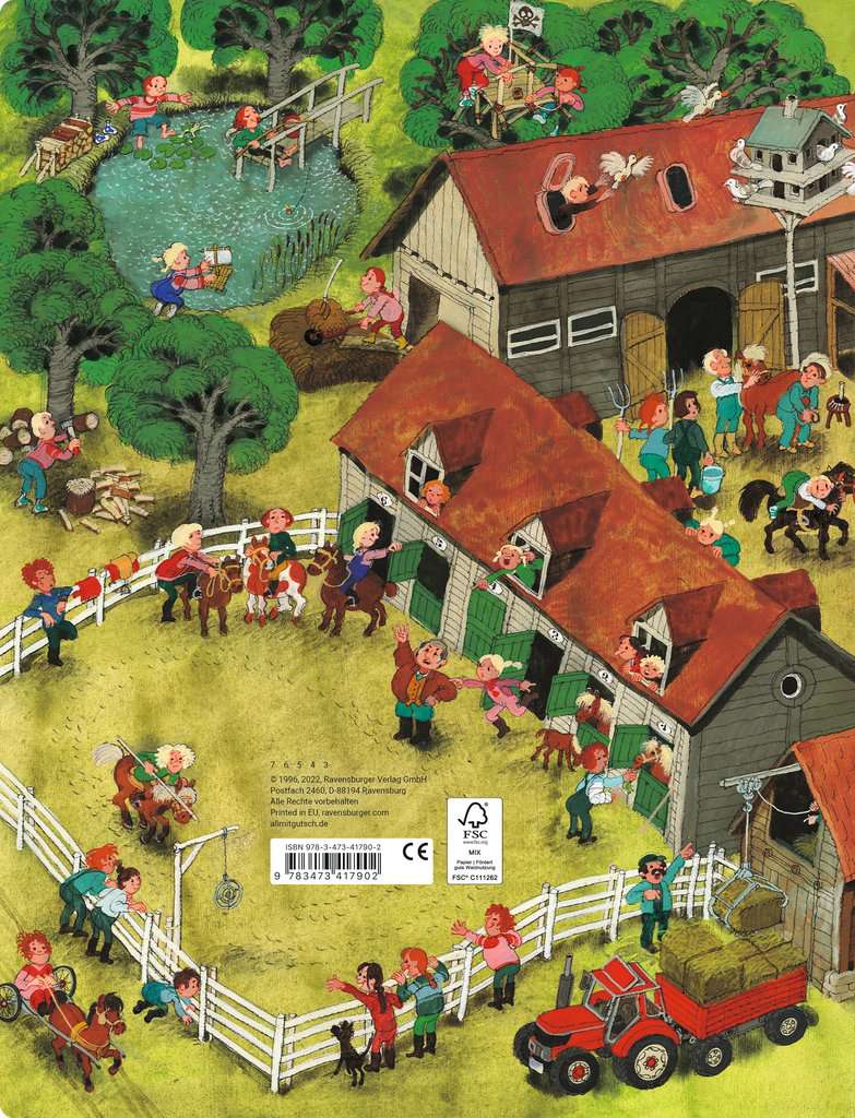 Bilderbuch Ravensburger Mein Wimmelbuch: Auf dem Lande (Ali Mitgutsch)