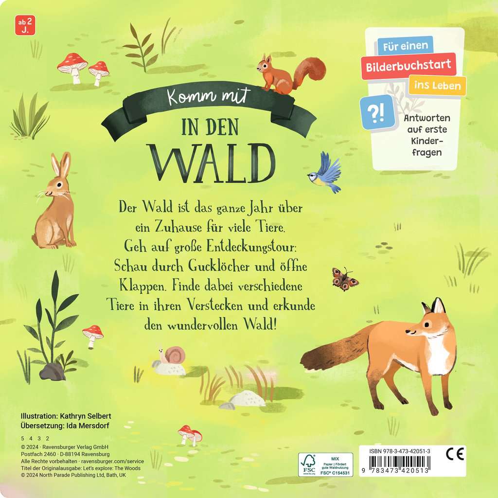 Bilderbuch Ravensburger Auf Entdeckungstour: Im Wald