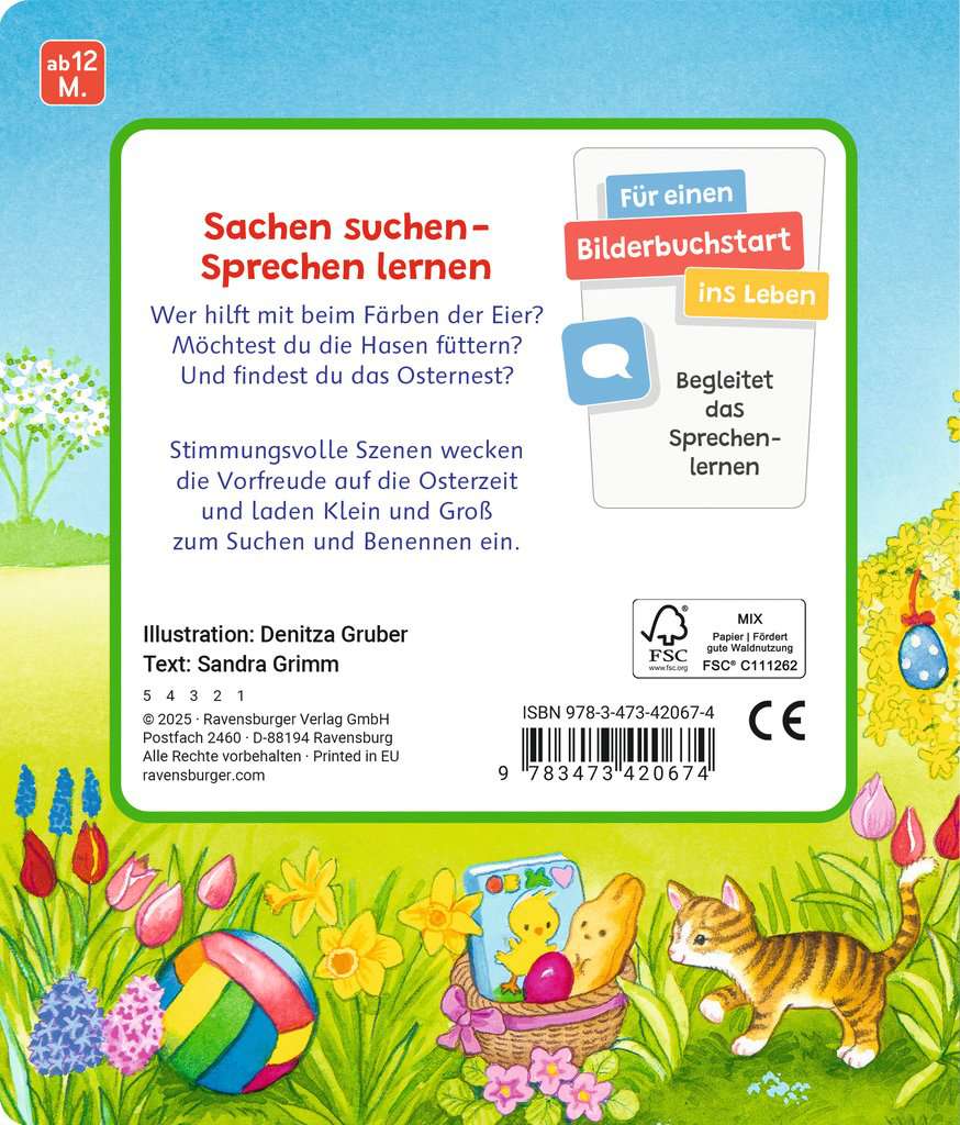 Bilderbuch Ravensburger Mein erstes Sachen suchen: Frohe Ostern
