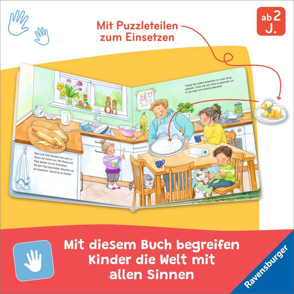 Bilderbuch Ravensburger Mein großes Puzzle-Spielbuch: Ostern