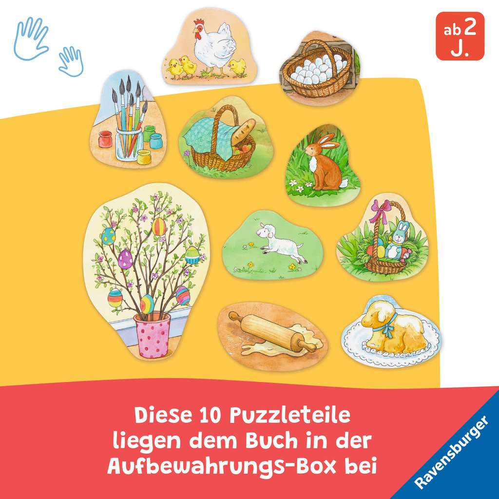 Bilderbuch Ravensburger Mein großes Puzzle-Spielbuch: Ostern