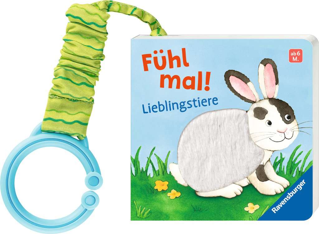 Bilderbuch Ravensburger Mein erstes Buggybuch: Fühl mal! Lieblingstiere